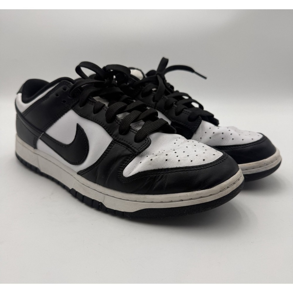 Nike Dunk Low Retro Panda Black White Men's Size 12 Sneakers DD1391